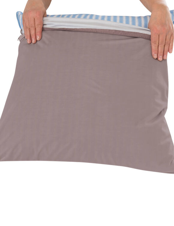 Taie d’oreiller imperméable Tencel® (taupe) Taie d’oreiller imperméable Tencel® (taupe)